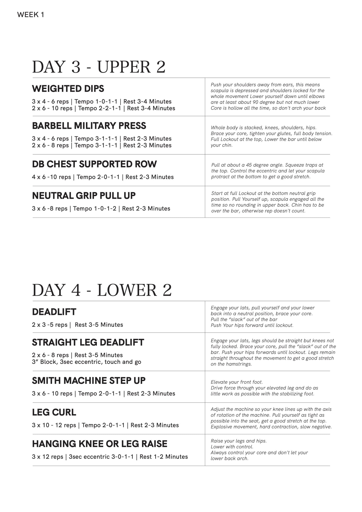 Hybrid Training: Bodybuilding x Calisthenics | 12 Week Program